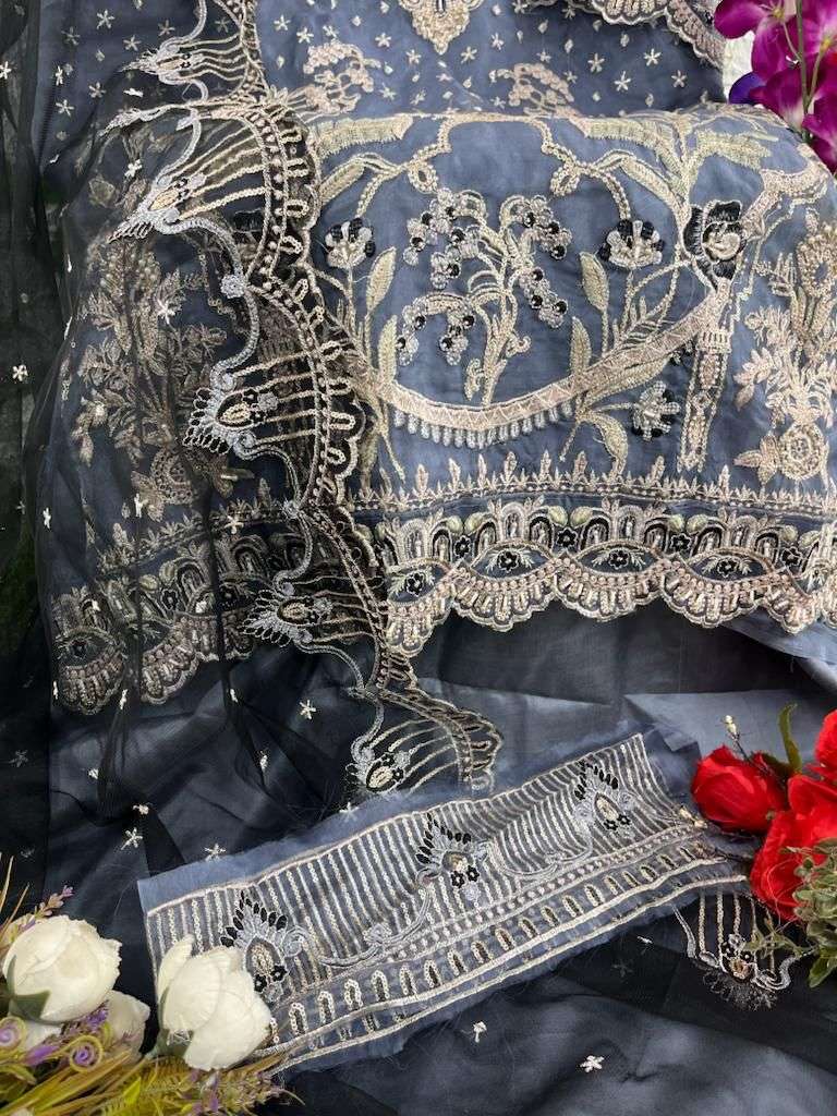 hoor tex OR-19 heavy organza suit 