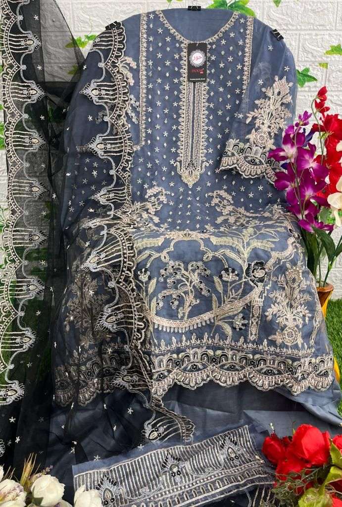 hoor tex OR-19 heavy organza suit 