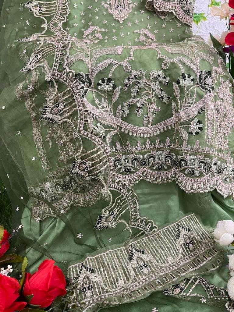 hoor tex OR-19 heavy organza suit 