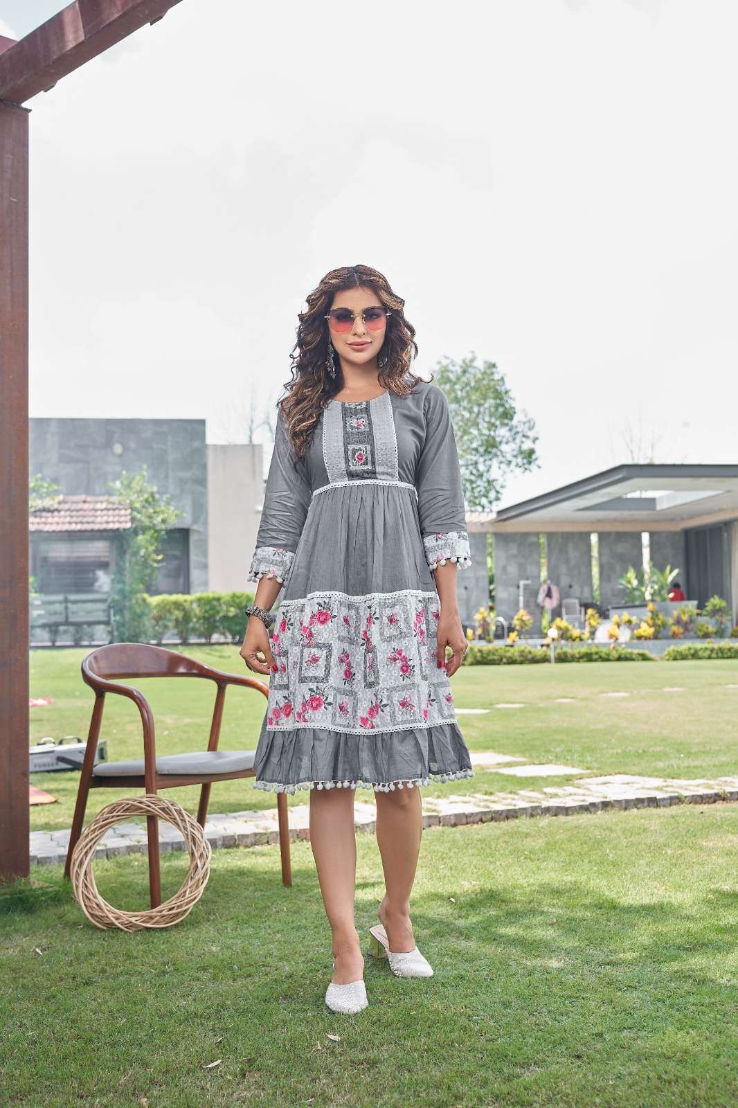 Look stylish in summer season Long Tunic catalogue 