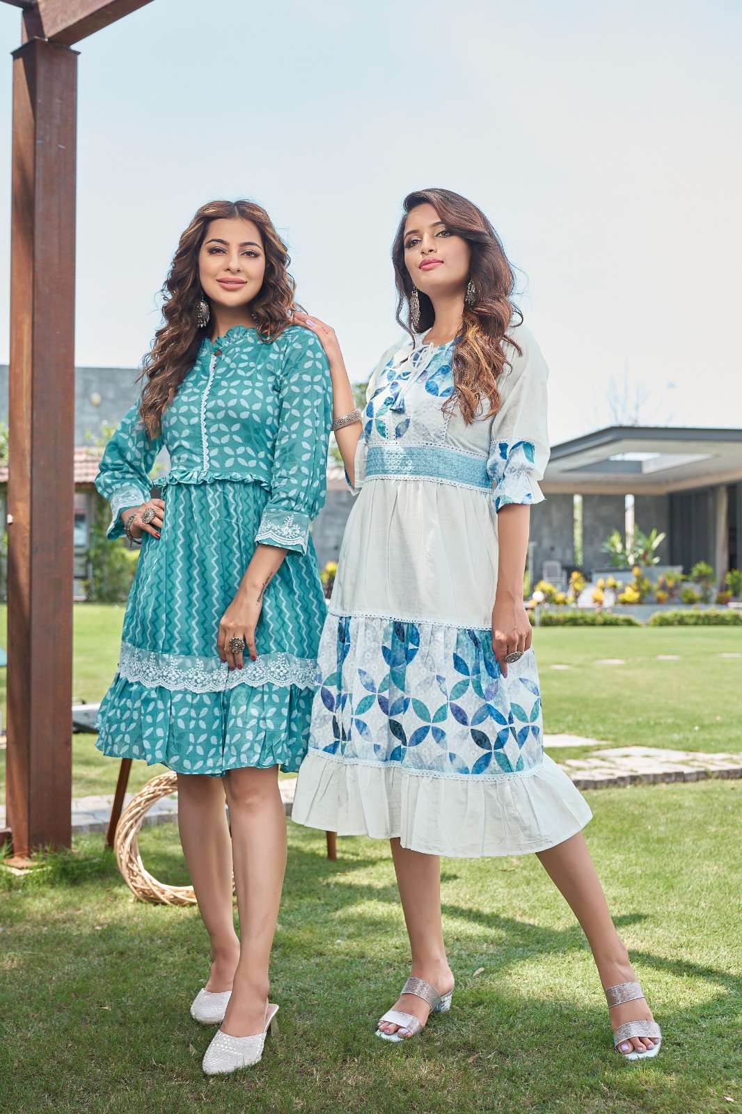 Look stylish in summer season Long Tunic catalogue 