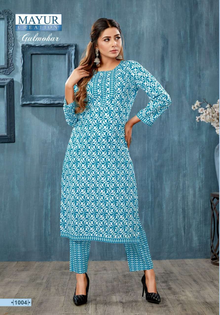 Seven Threads Gulmohar Fancy Silk Kurti Pant Dupatta Set New Collection