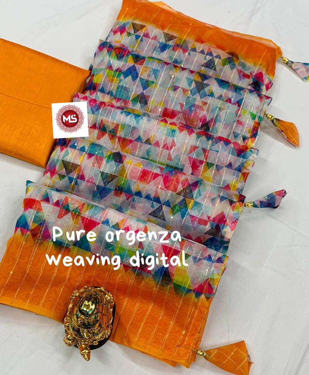 ms brand designer pure soft weaving organza suit 