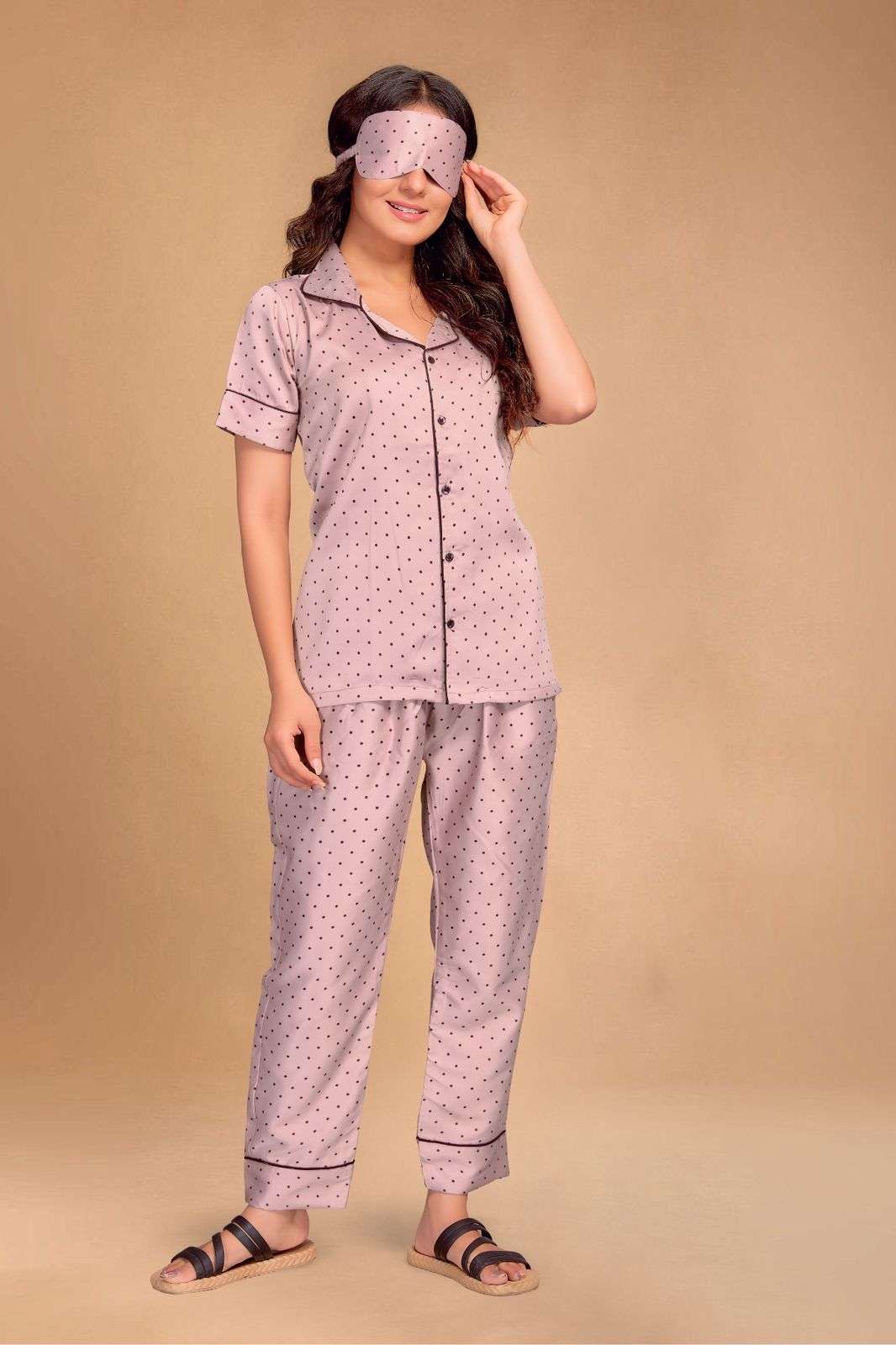 Buy Evolove Women Black, Multi Cotton night dress combo set Half Sleeves  Round Neck Night Top Pyjama Set (S) Online at Best Prices in India -  JioMart.