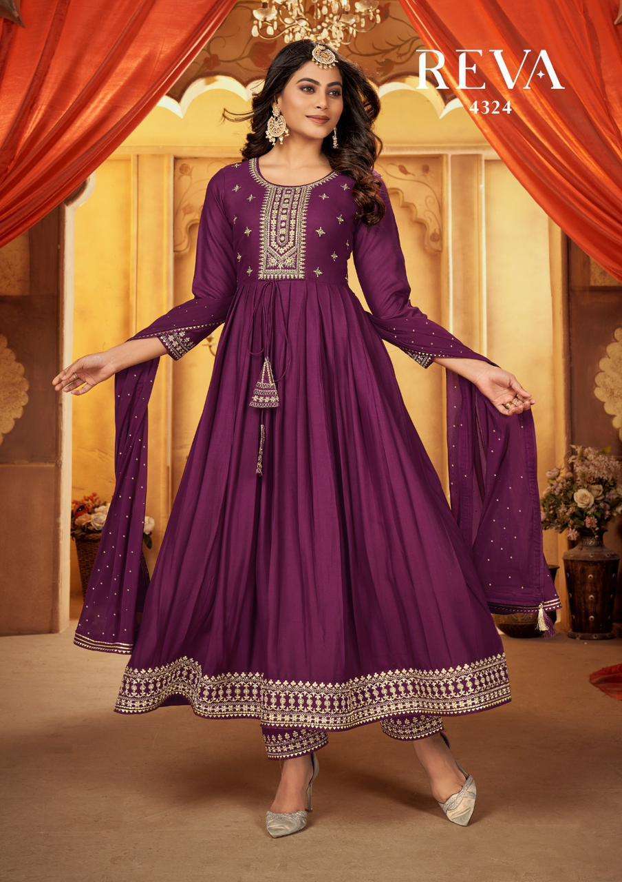 Buy Ladies Suit Readymade Rangoon Kessi Group Glory Series 3141 To 3146 