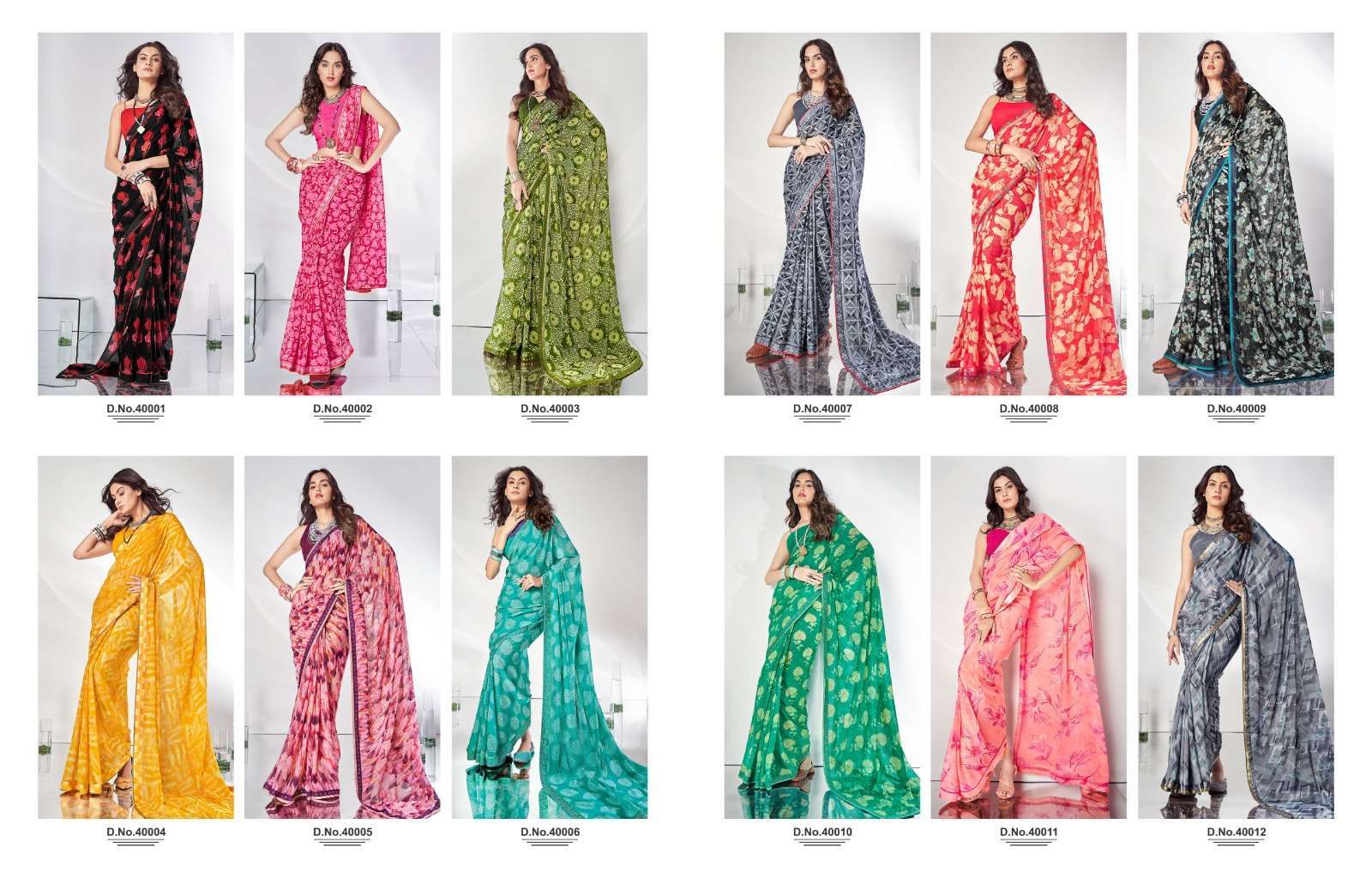 Georgette sarees for daily wear - Times of India (March, 2024)