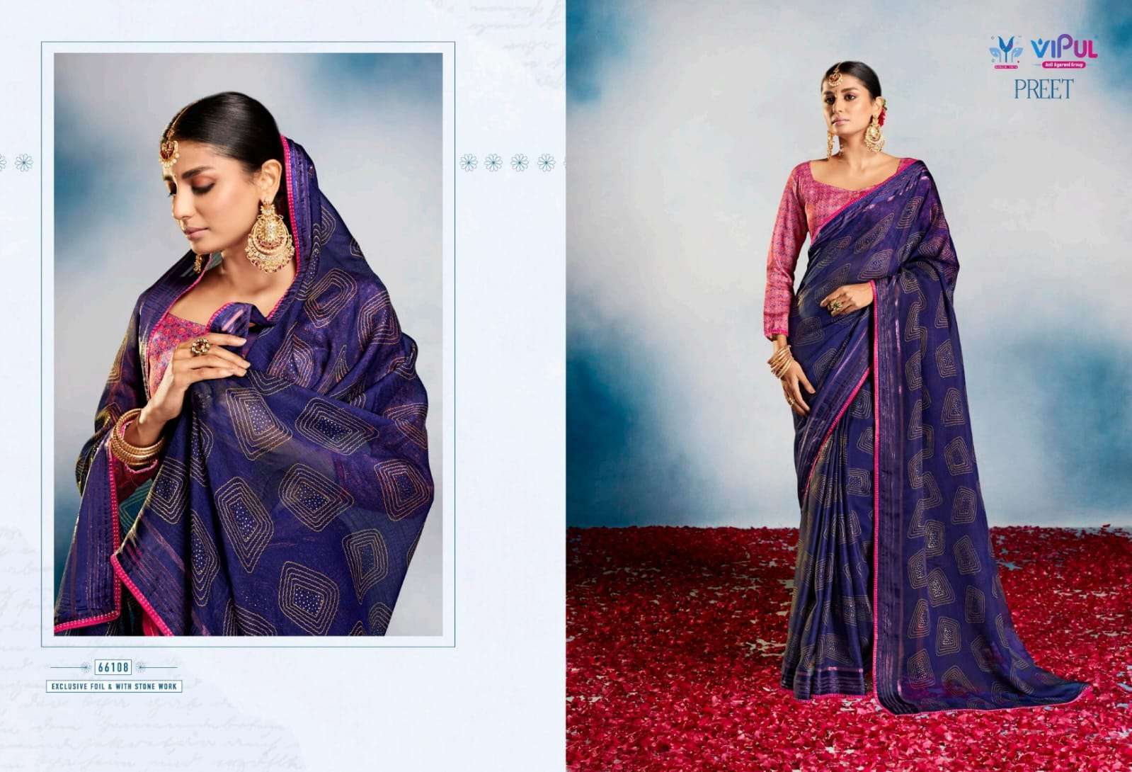 Fancy Saree with Boders at best price in Surat by Kesari Nandan Sarees Pvt.  Ltd. | ID: 6376523712