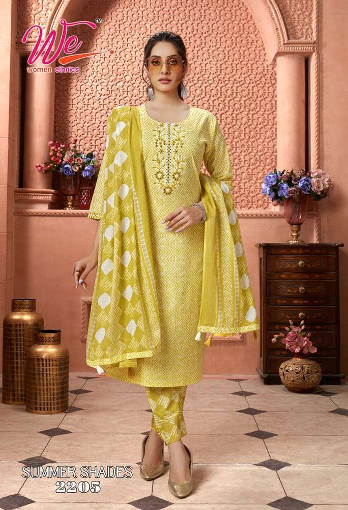 Unstitched Cotton Summer Collections Ladies Salwar Suits, 4 Color at Rs  1640 in New Delhi