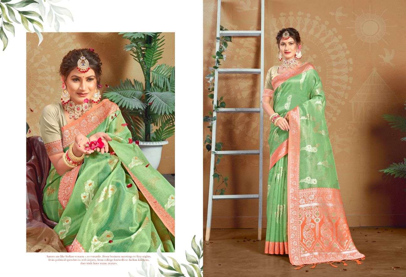 Buy Kota Cotton Saree With Zari Border - Sanganeri Flower Prints | New  sarees 2023