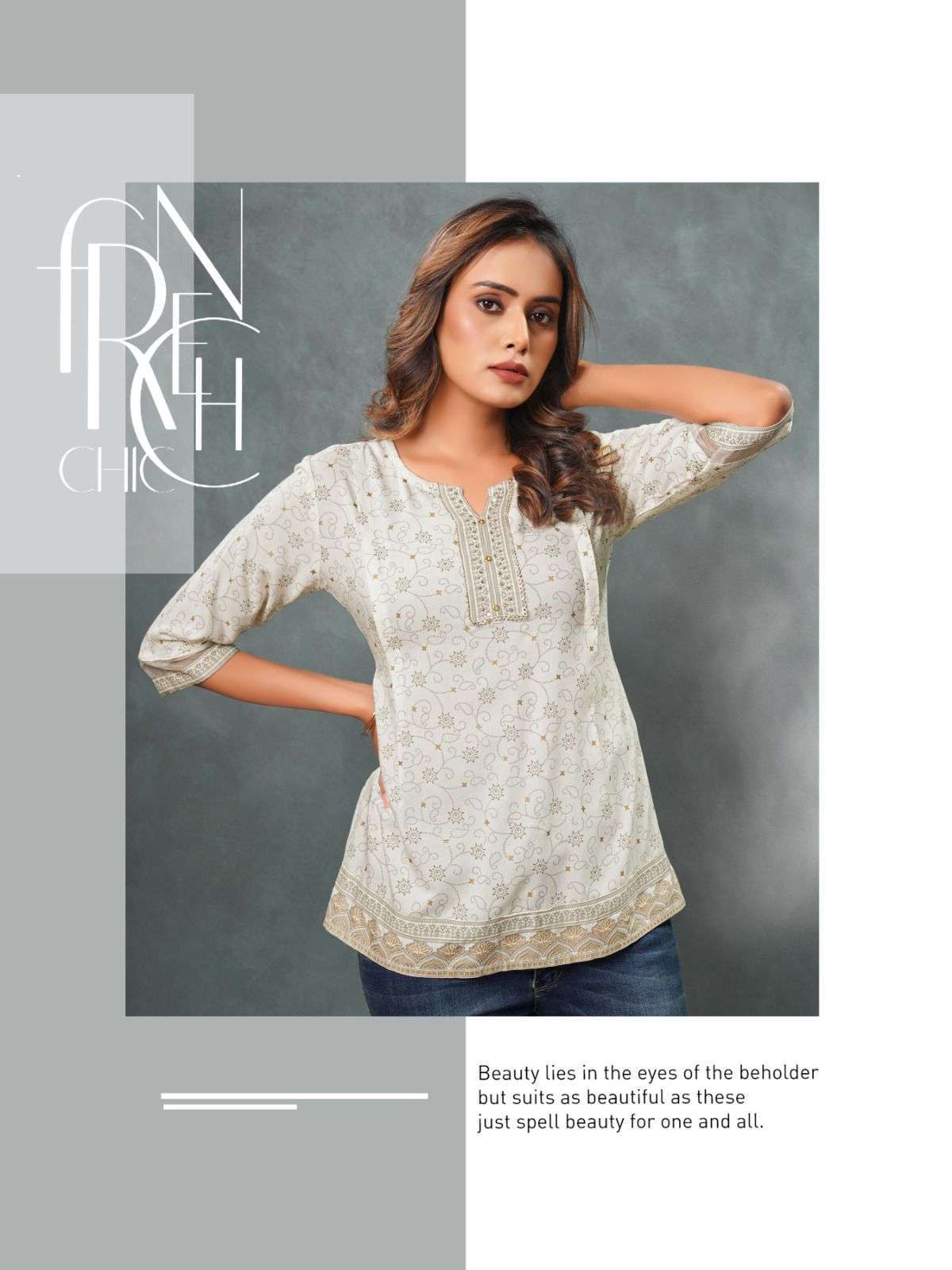 heritage mayra series 001-008 rayon slub kurti 