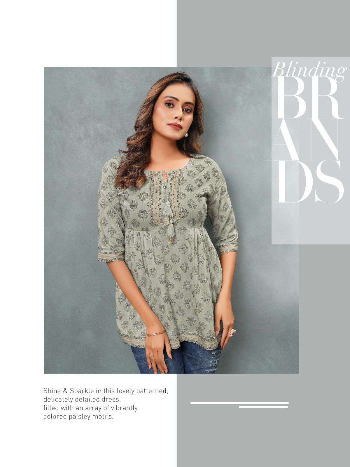 heritage mayra series 001-008 rayon slub kurti 