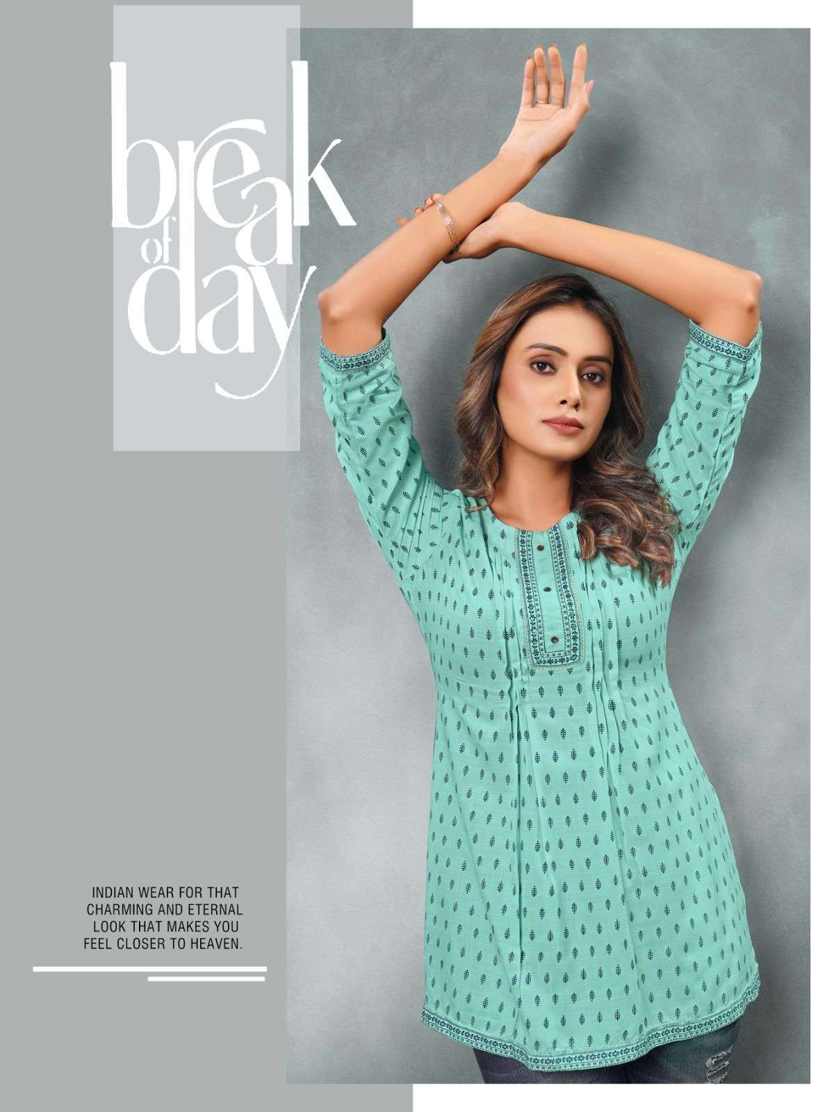 heritage mayra series 001-008 rayon slub kurti 