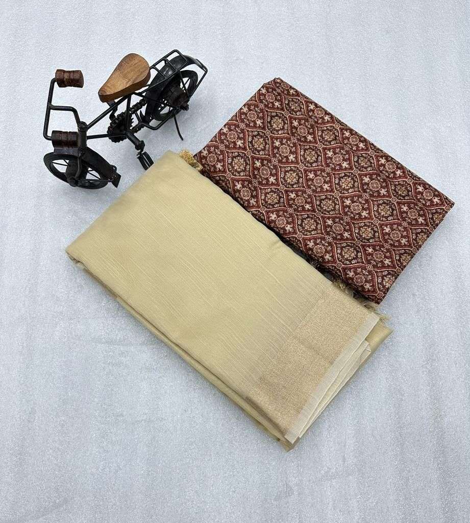 ms brand designer soft cotton fabric sibori print saree