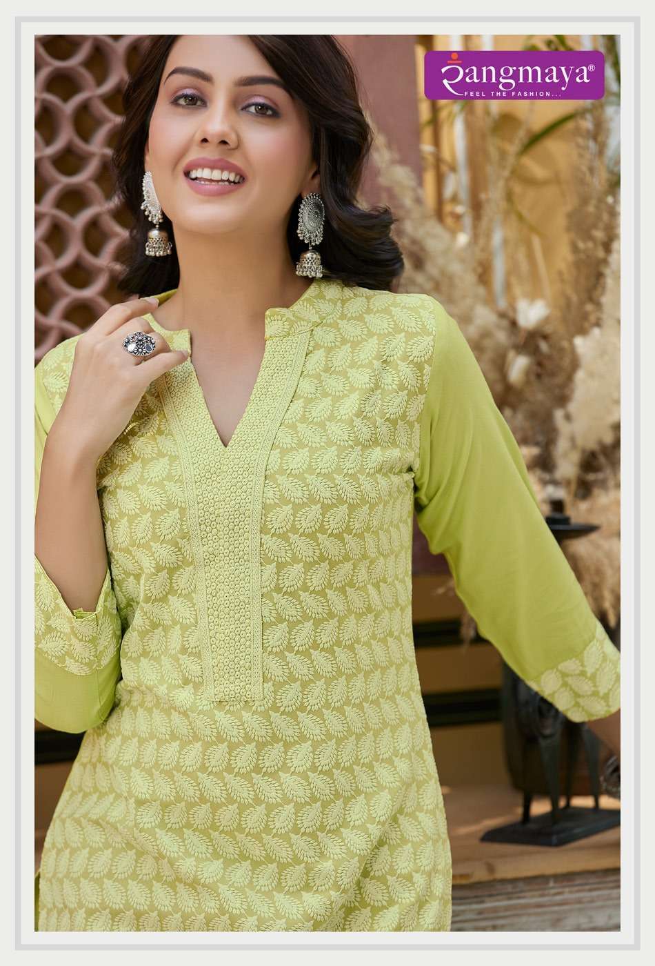 Rangmaya unicorn series 101-107 cotton kurti