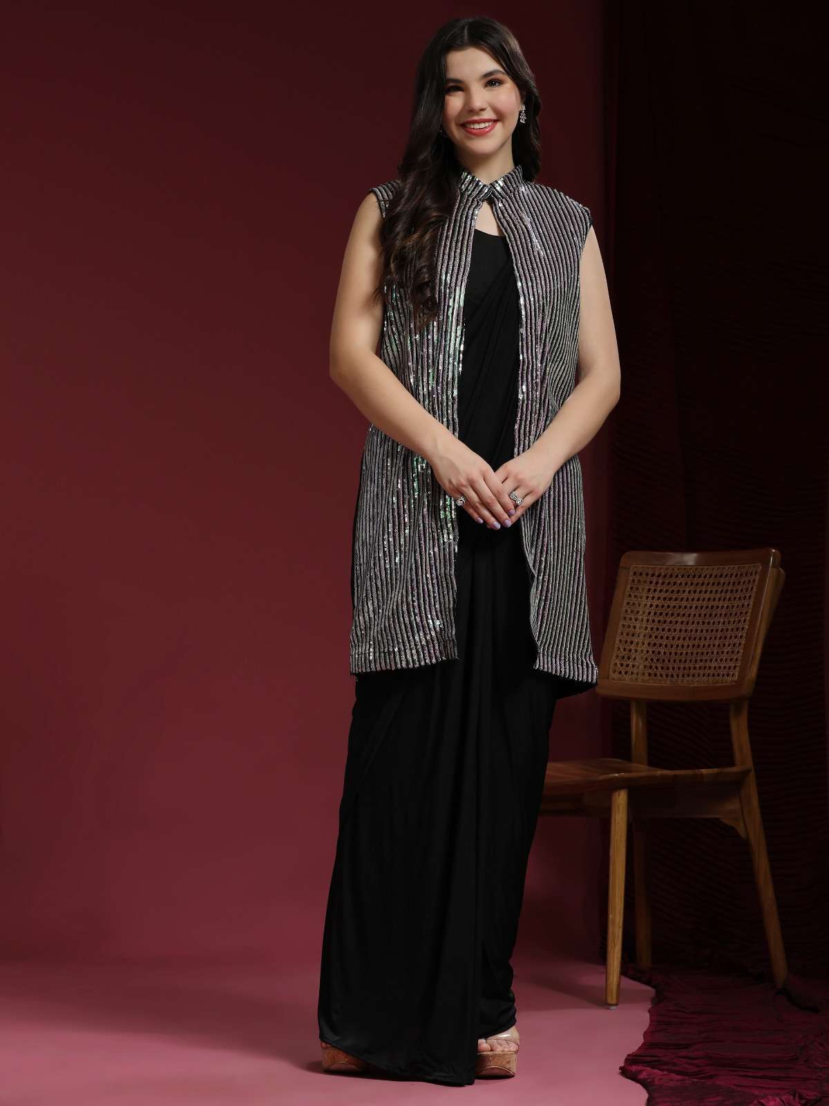 long shrug with saree – Page 22 – Joshindia