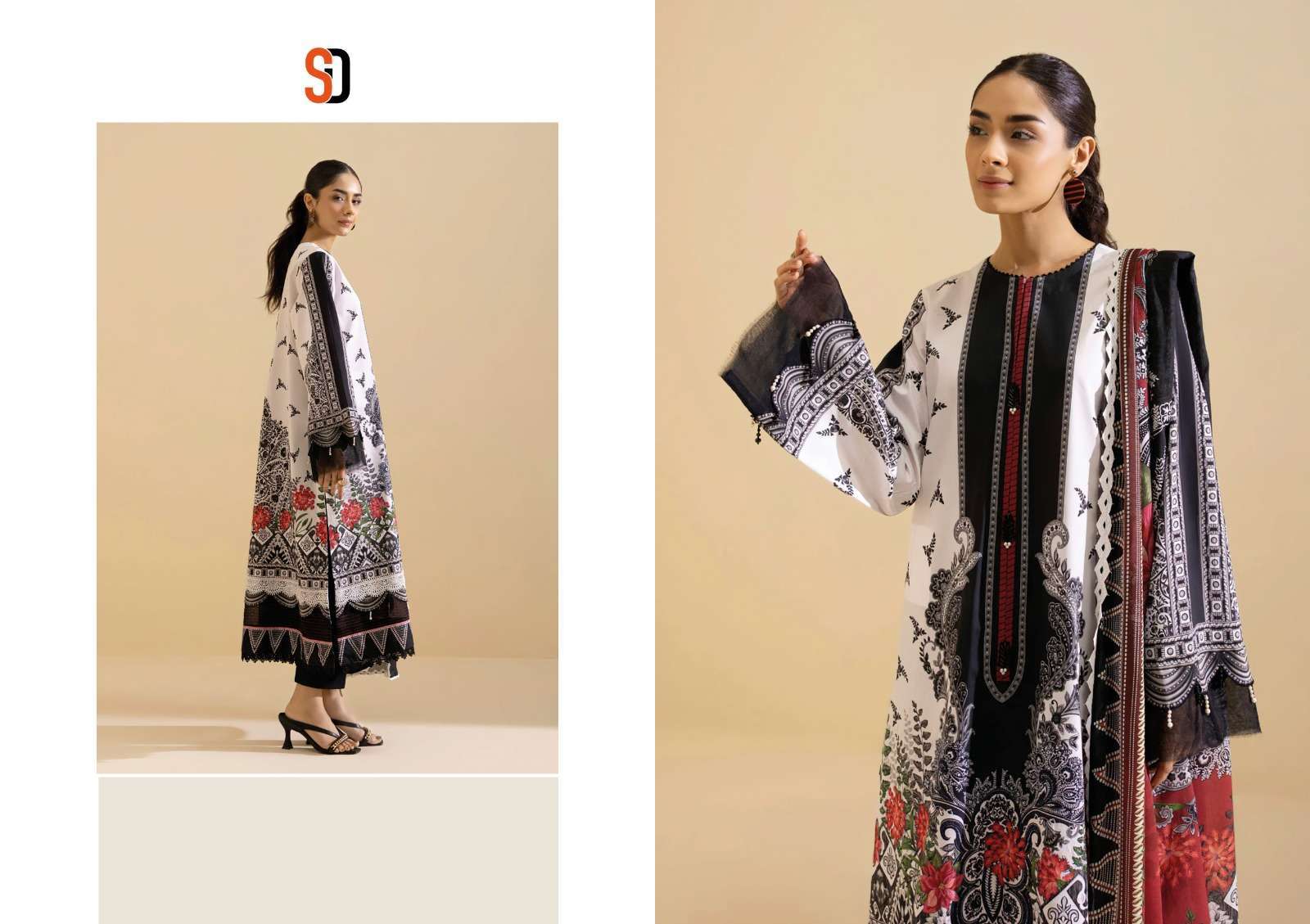 shraddha vintage vol 11 series 1101-1104 lawn cotton suit 