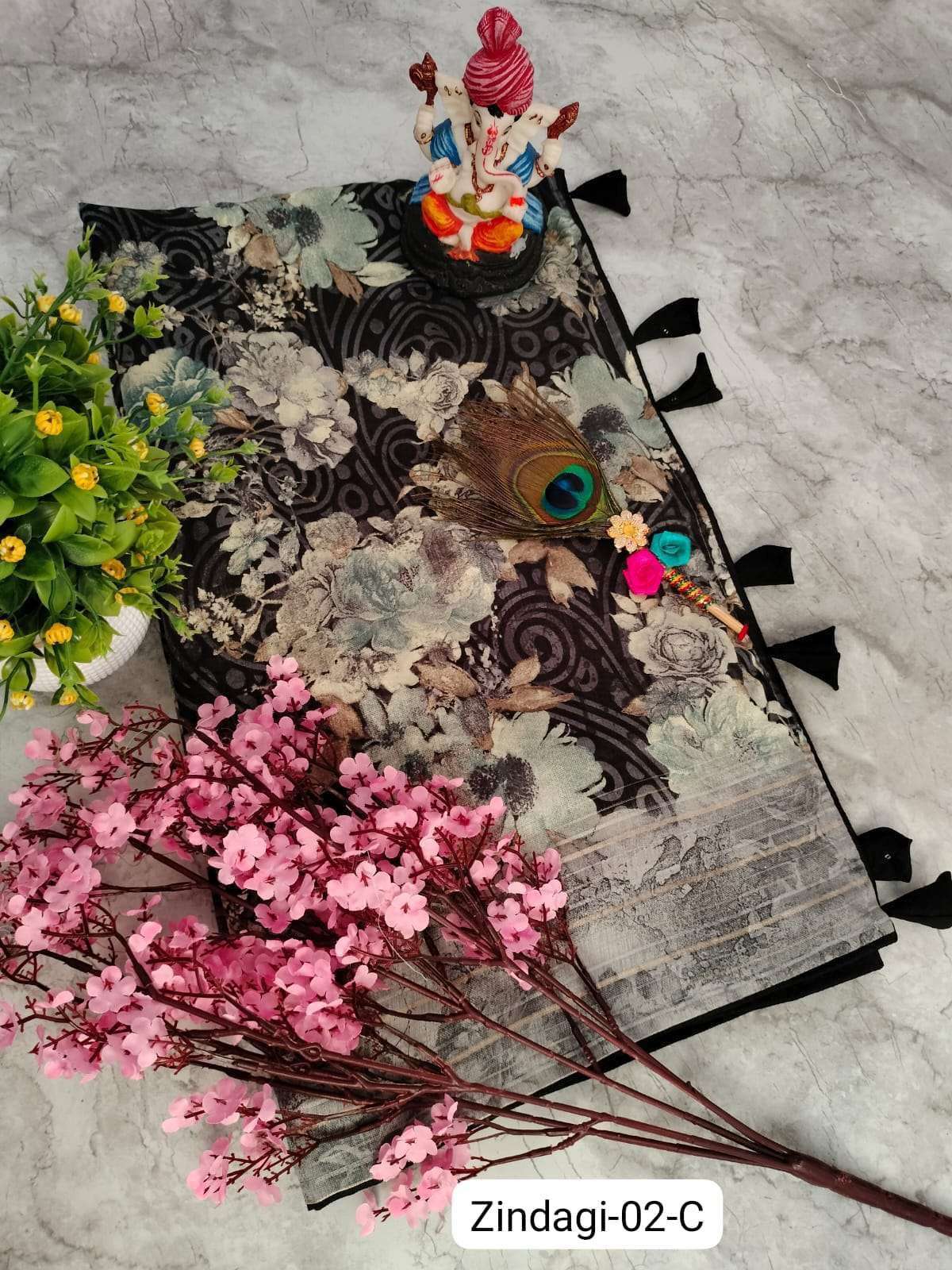 kalpavelly zindagi vol 02 corsa silk saree