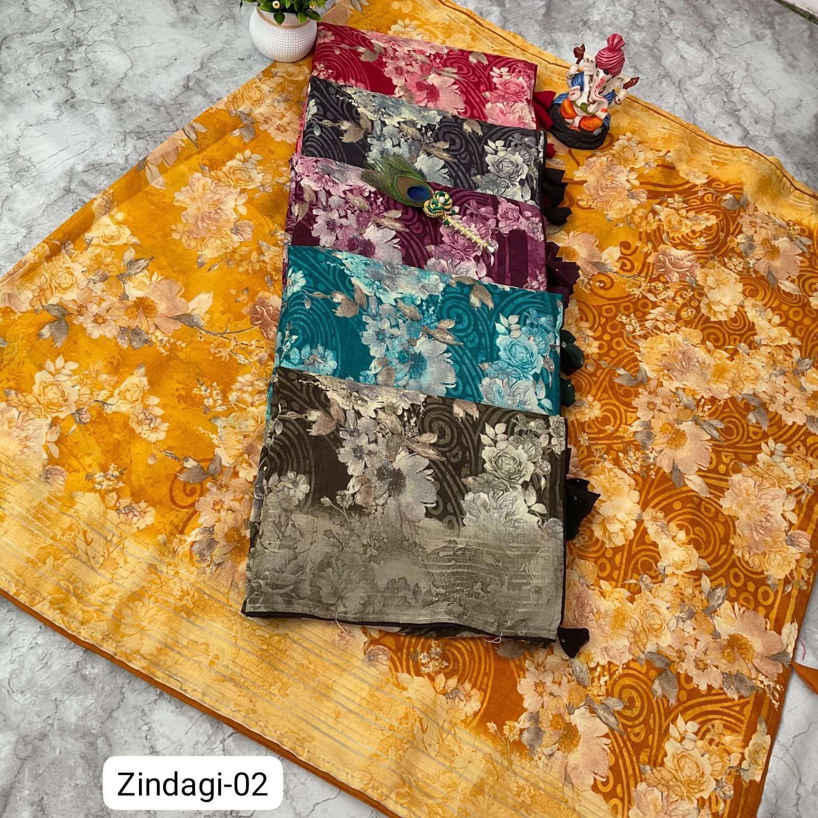 kalpavelly zindagi vol 02 corsa silk saree