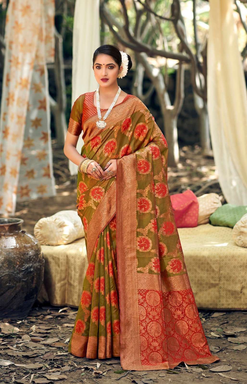 siddharth silk mills silk coromandel series 23001-23006 silk base saree