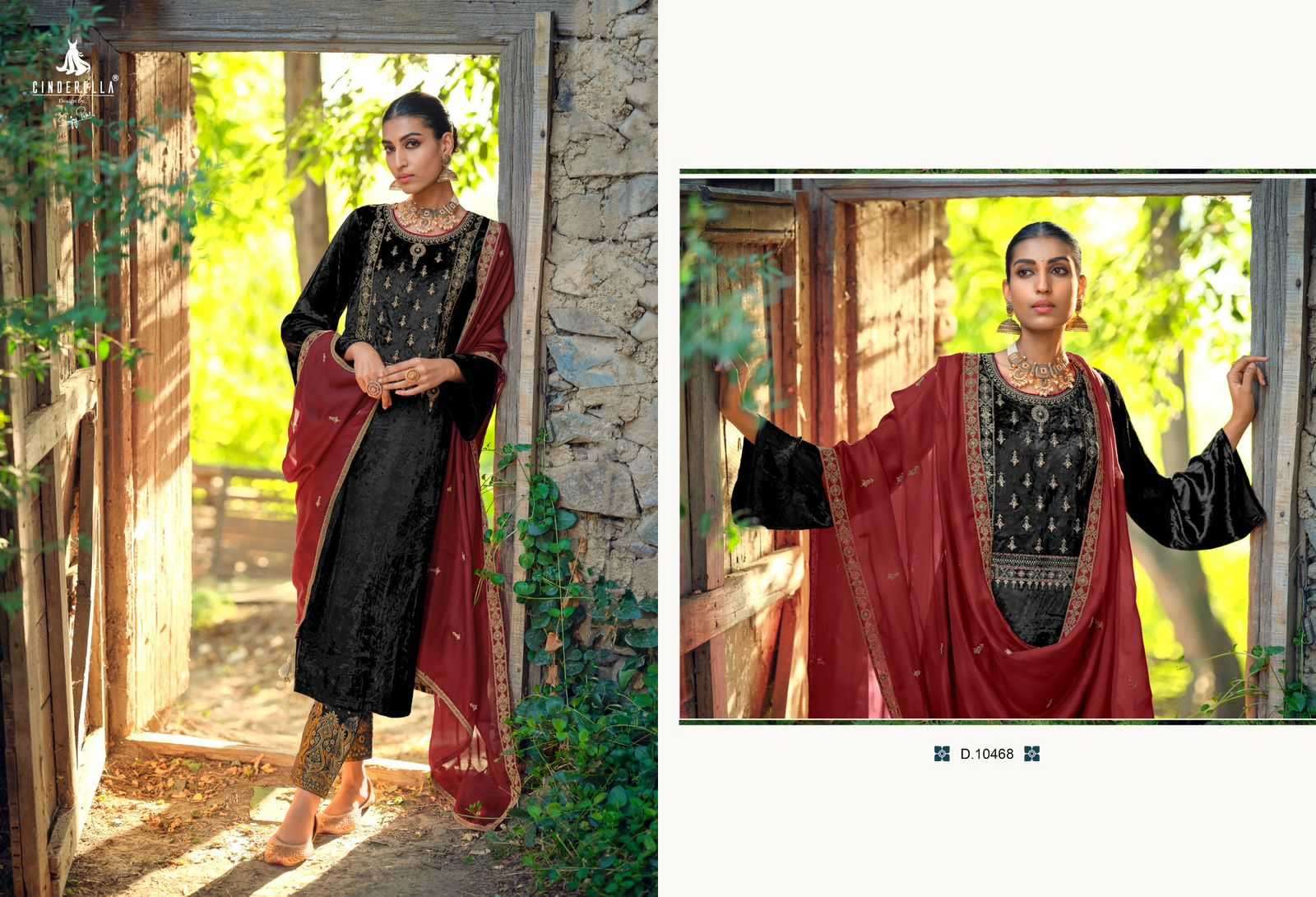 cinderella calista series 10461-10468 pure Munich viscose velvet suit