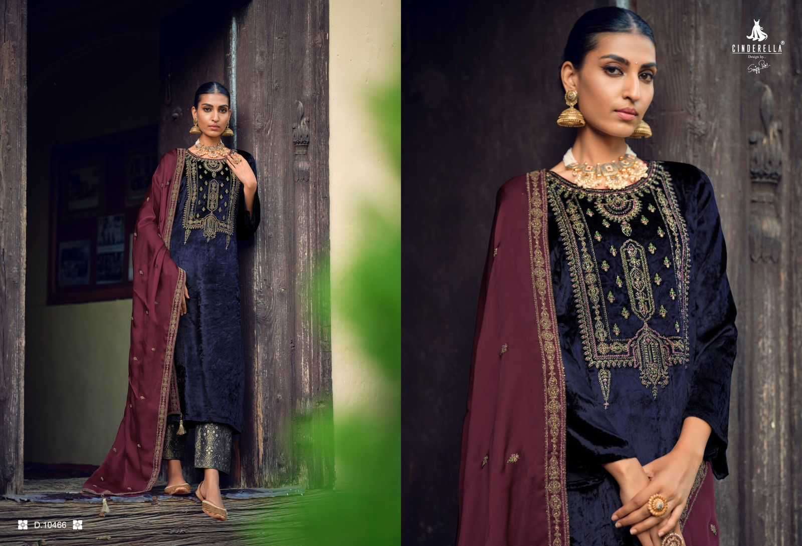 cinderella calista series 10461-10468 pure Munich viscose velvet suit