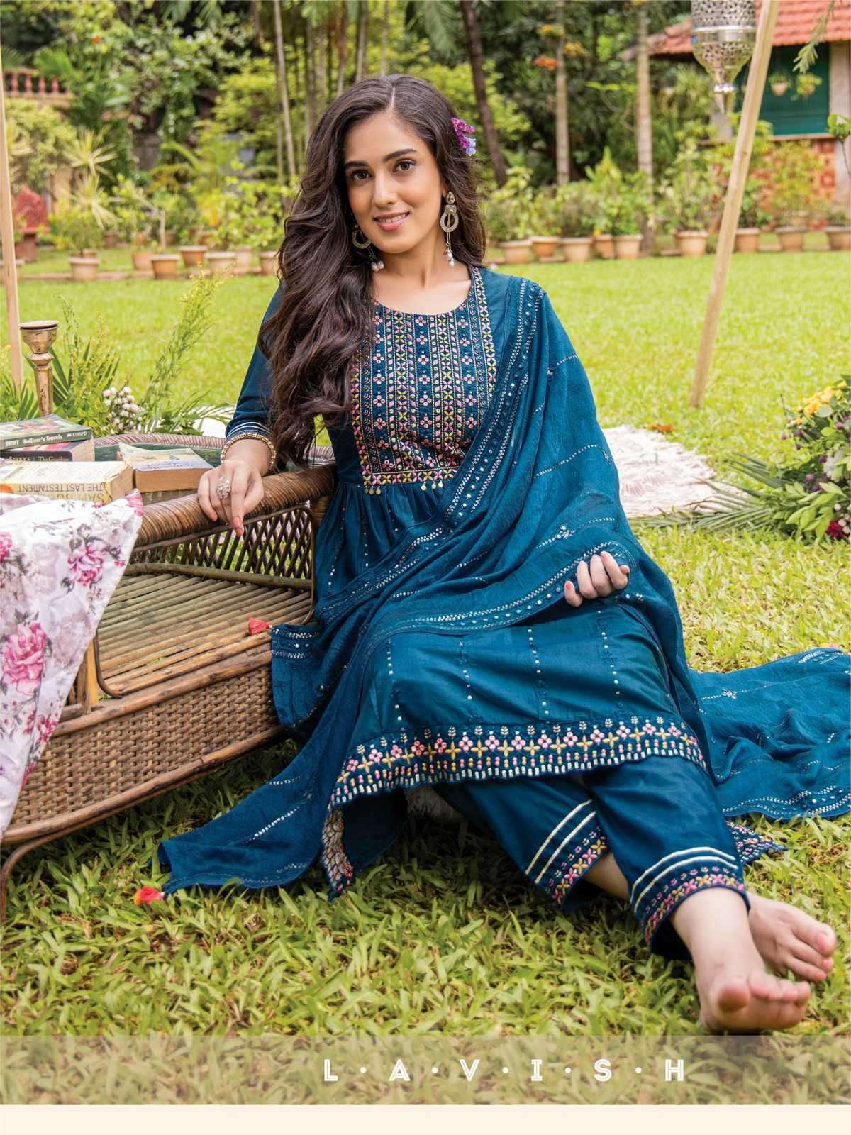 heritage creation zoya series 101-105 premium chanderi silk suit 