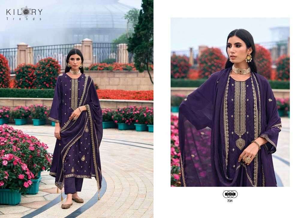 Bahar Bel - Black Silk Velvet Suit – Rang Riwaaz