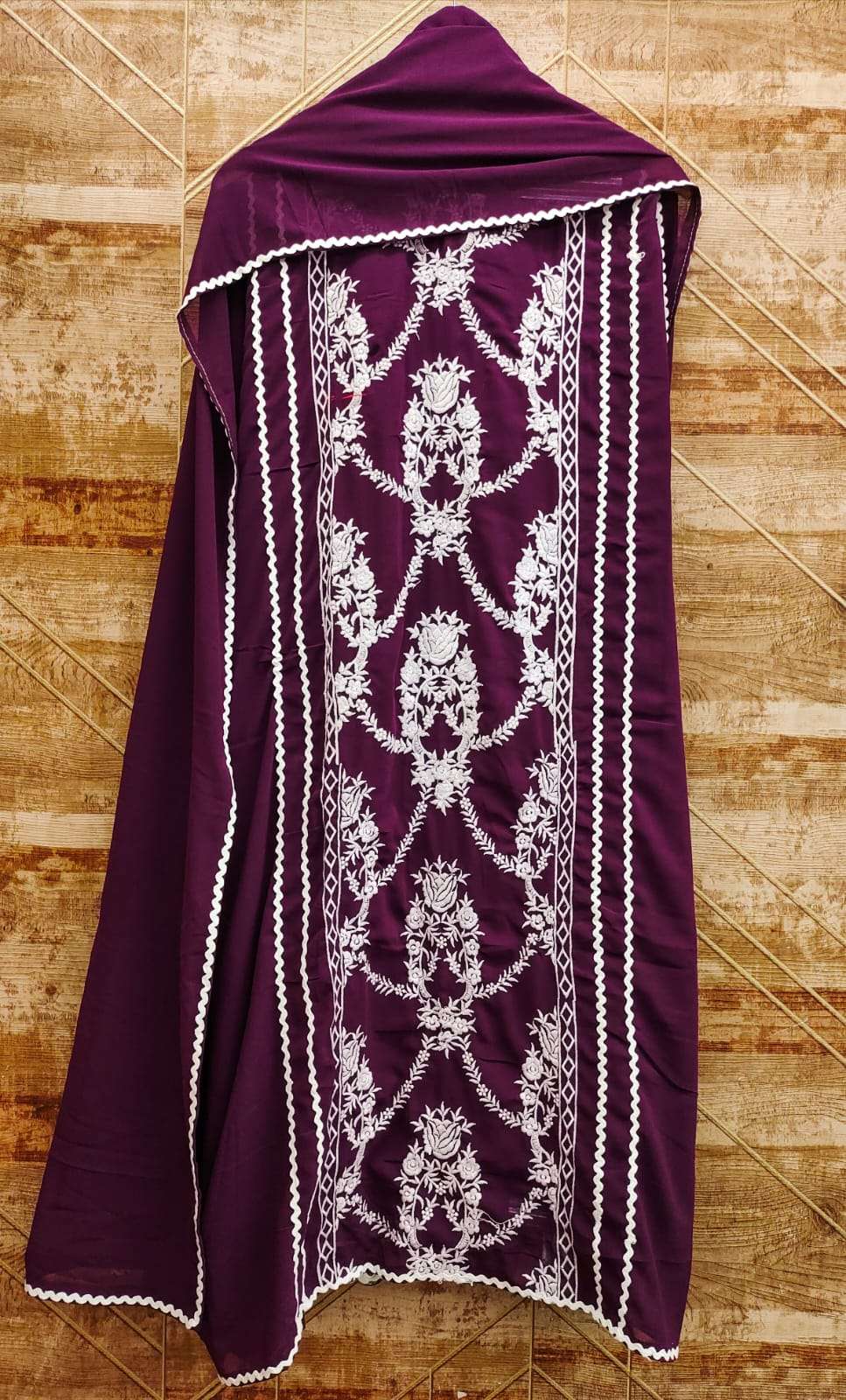 saachi designer faux georgette non catalog suit 