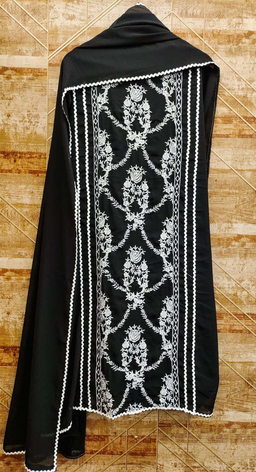 saachi designer faux georgette non catalog suit 