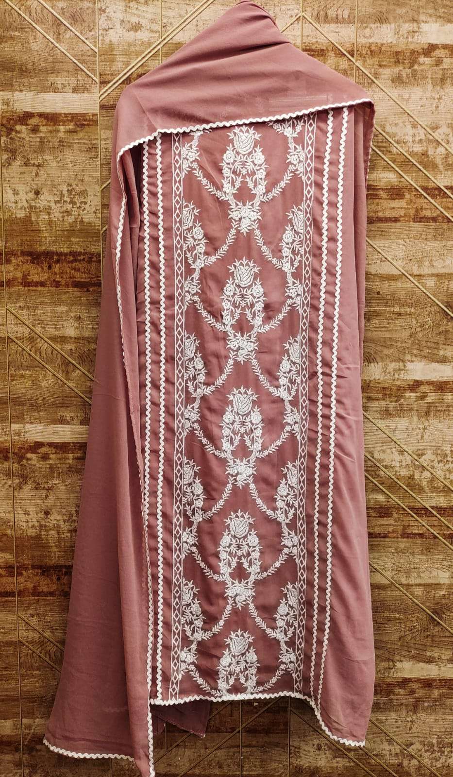 saachi designer faux georgette non catalog suit 