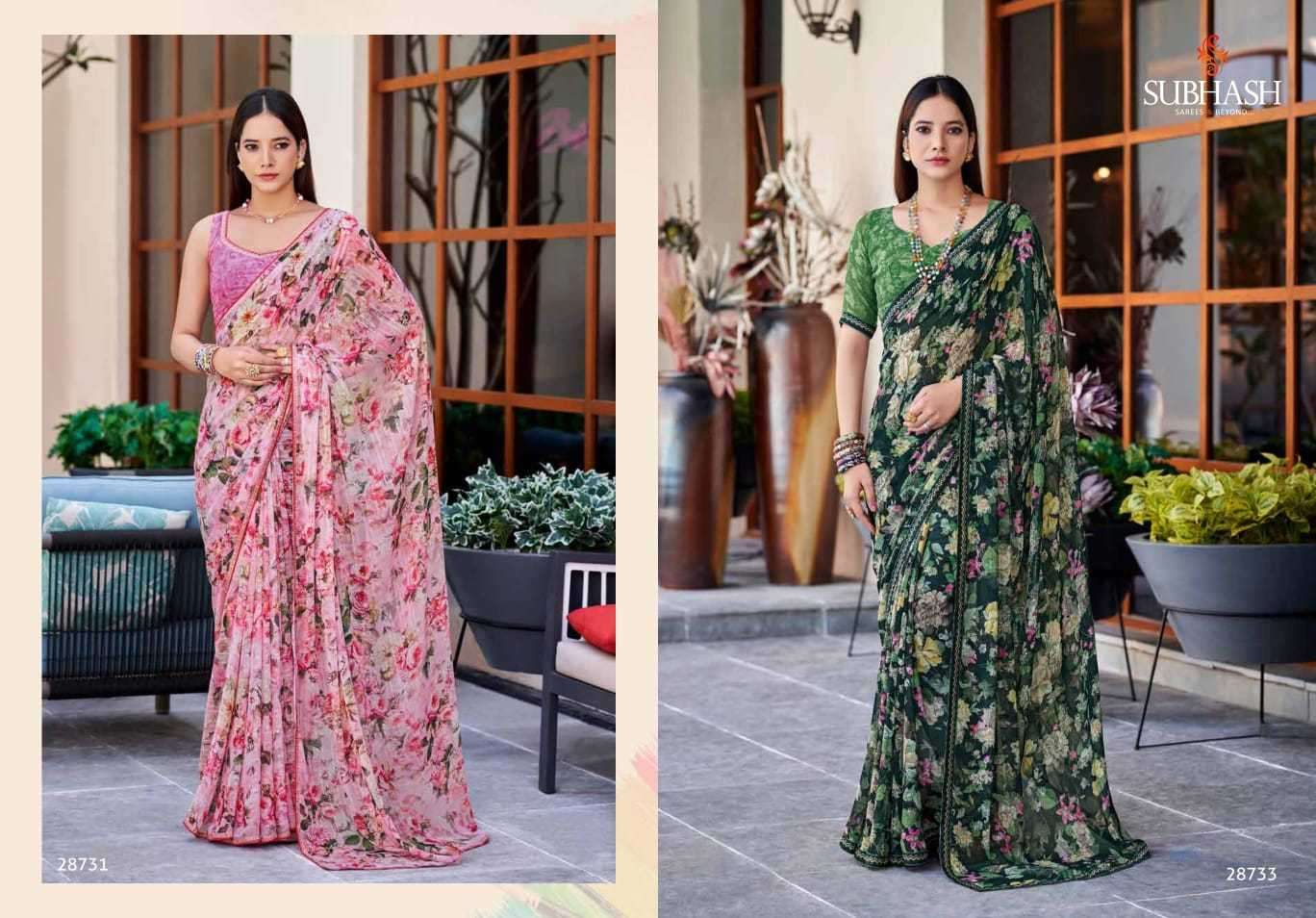 Casual Wear Printed Subhash Saree, 6 m (with blouse piece) at Rs 499 in  Surat