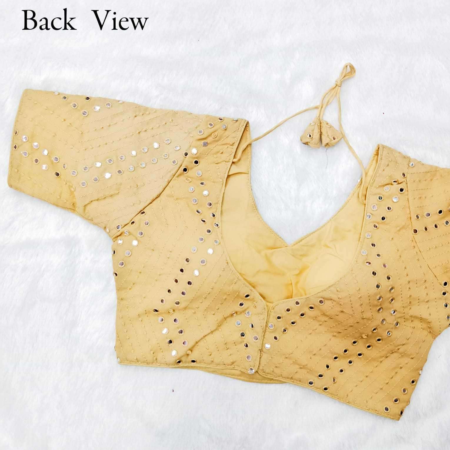 pr georgette mirror work embriodery suit 