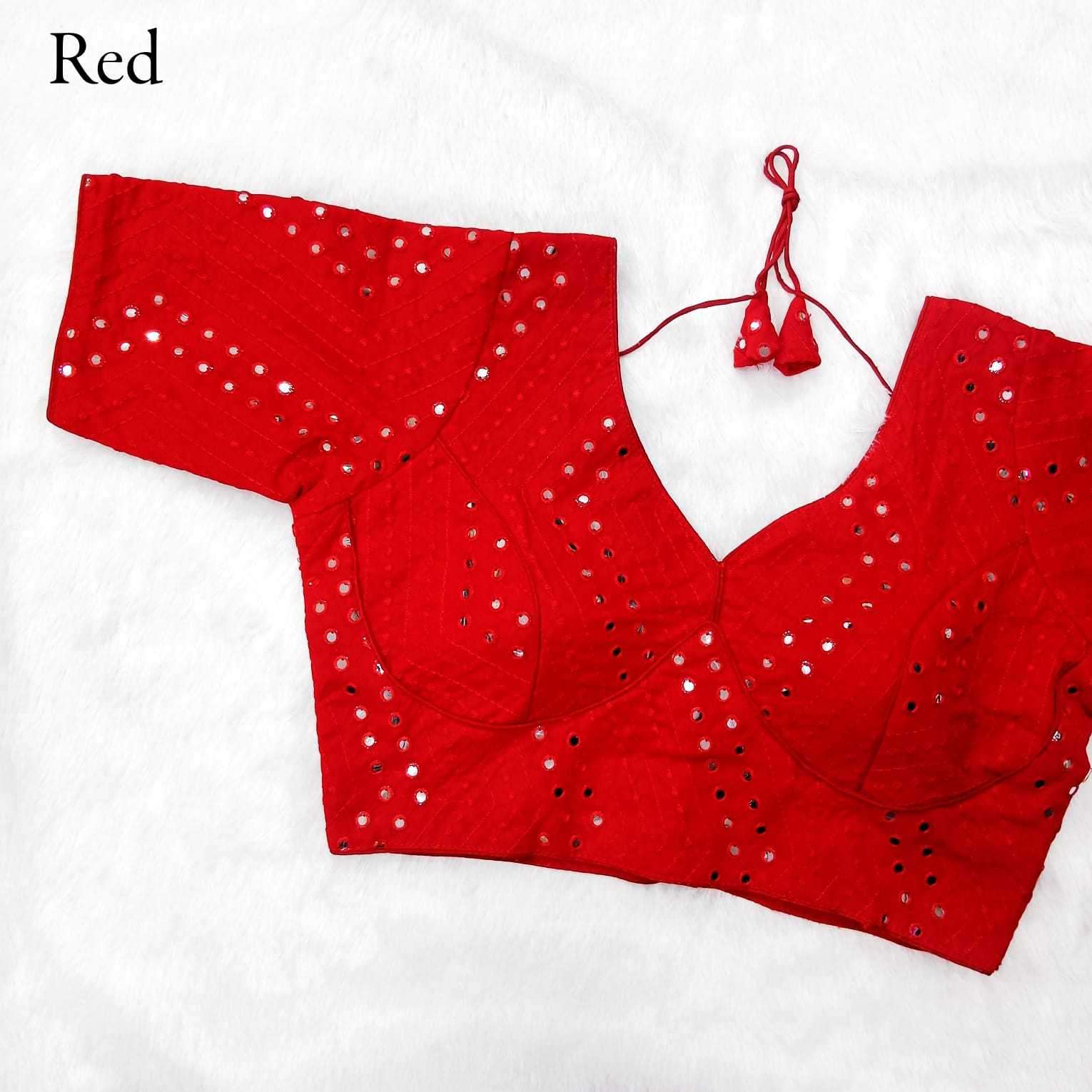 pr georgette mirror work embriodery suit 