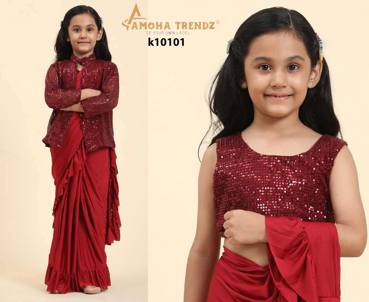 Rent or Buy Patriotic Tricolour Sare Kids Fancy Dress Online in India