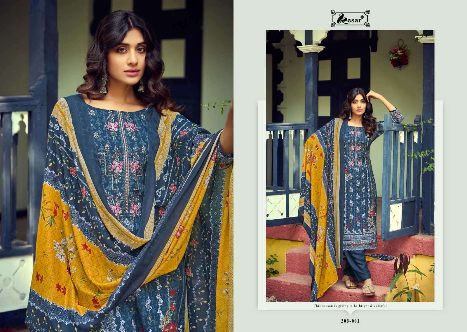 Shri Vijay Kesar Firdos Fancy Pakistani Print Salwar Suit New Collection in  surat