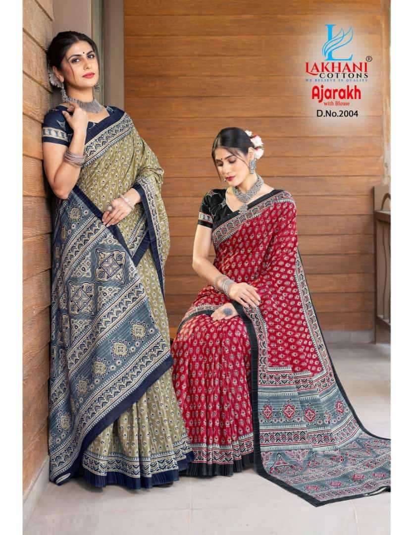 lakhani cotton ajarakh vol 2 series 2001 2020 malai cotton saree 0 2023 12 08 19 00 24