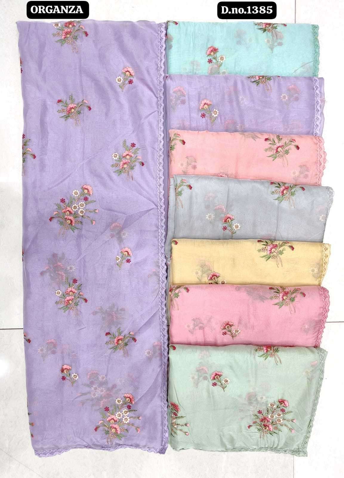 pr designer embroidery work colour matching non catalogue suits