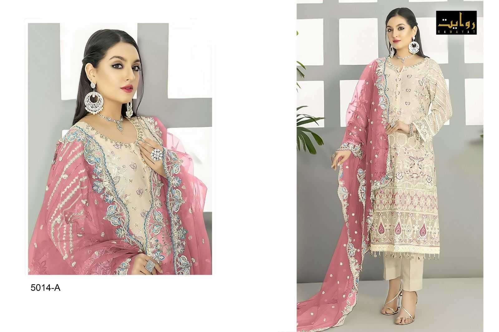 rawayat crimson colors vol 10 series 5014 faux georgette suit 