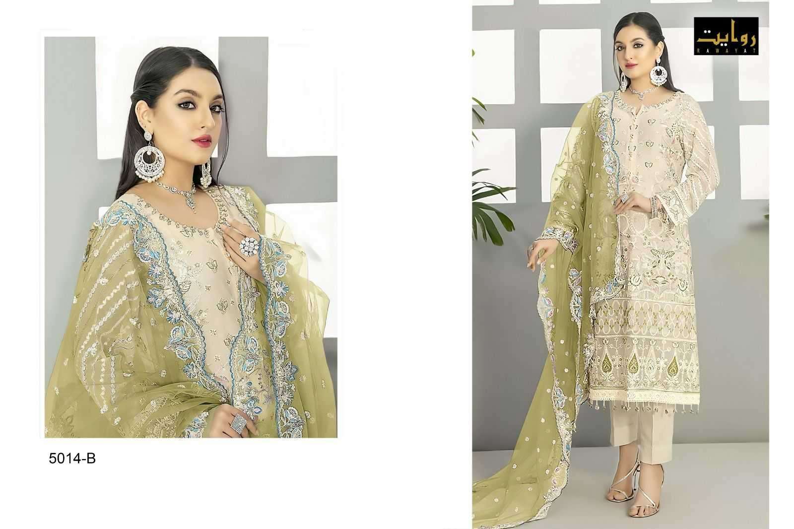 rawayat crimson colors vol 10 series 5014 faux georgette suit 