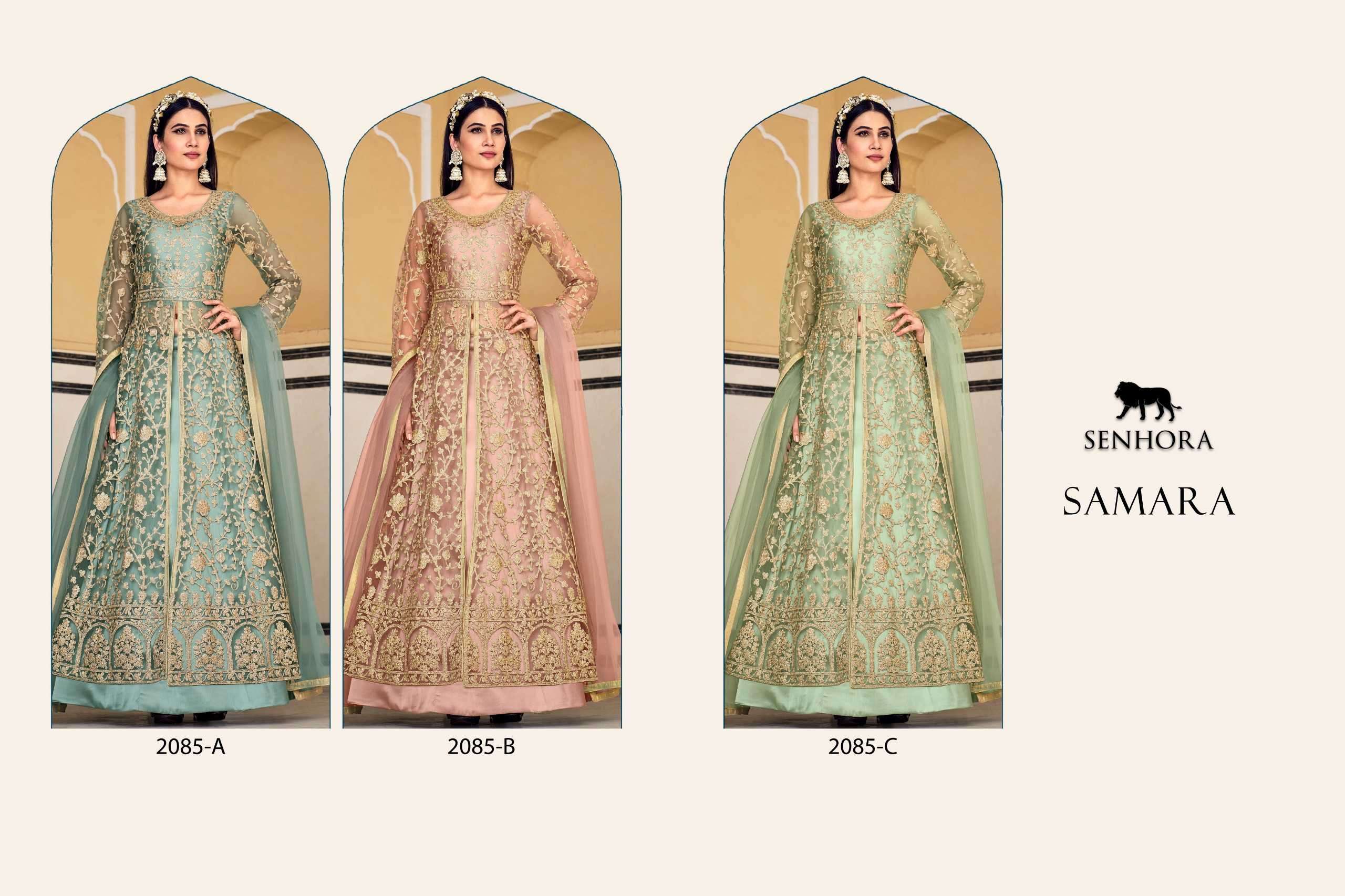 senhora samara 2085 color pure butterfly net suit 