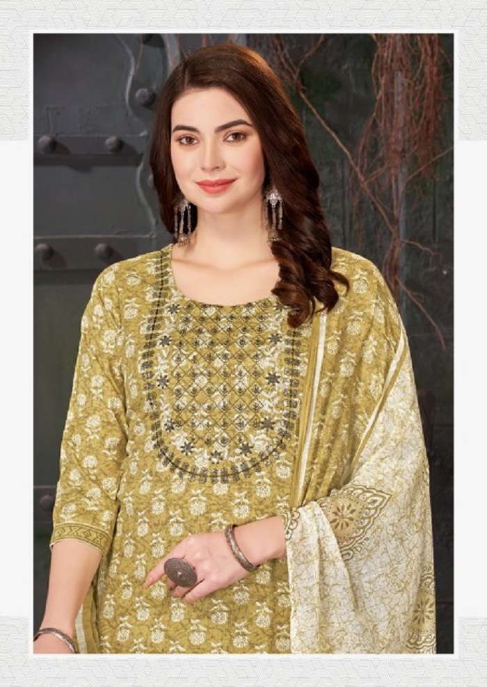 Al Karam Heritage Self Embroidery Work Vol-2 series 2001-2012 Pure Cotton suit