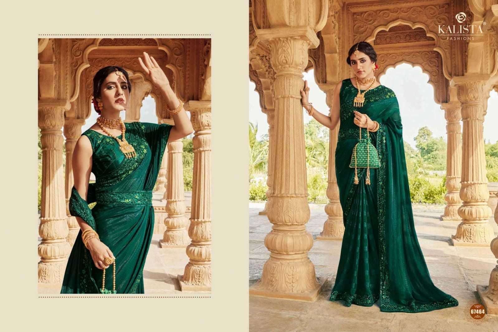 kalista fashion cindrella series 67462-67467 fancy saree