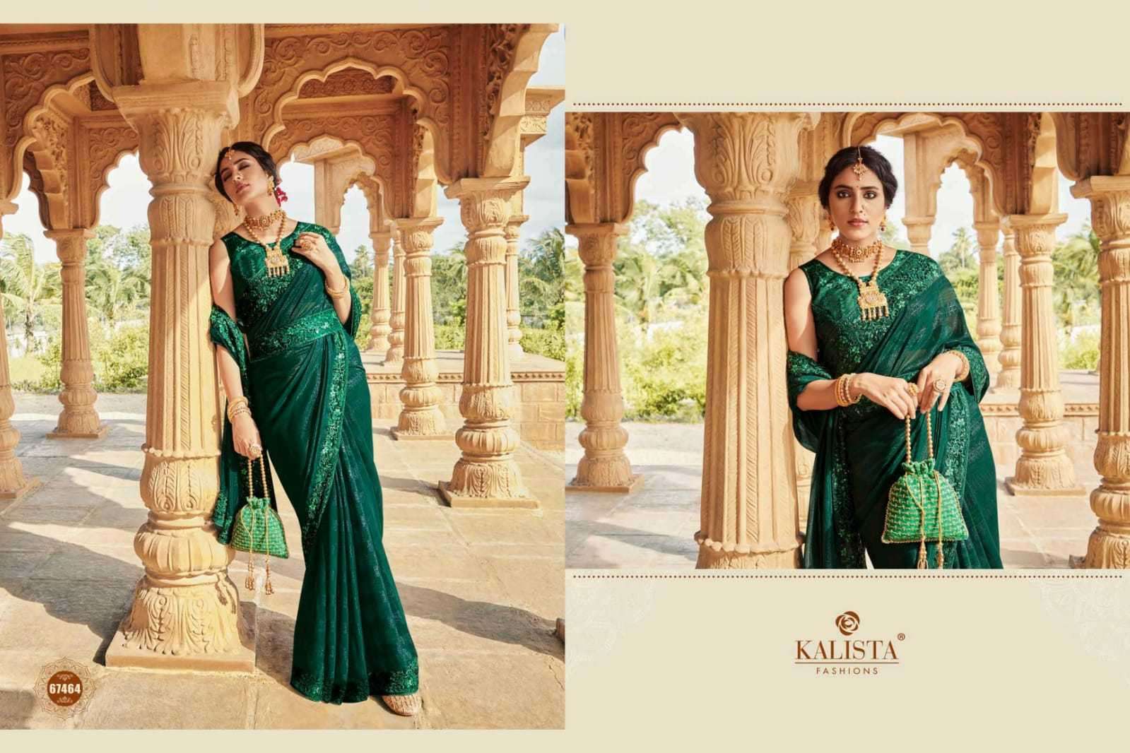 kalista fashion cindrella series 67462-67467 fancy saree