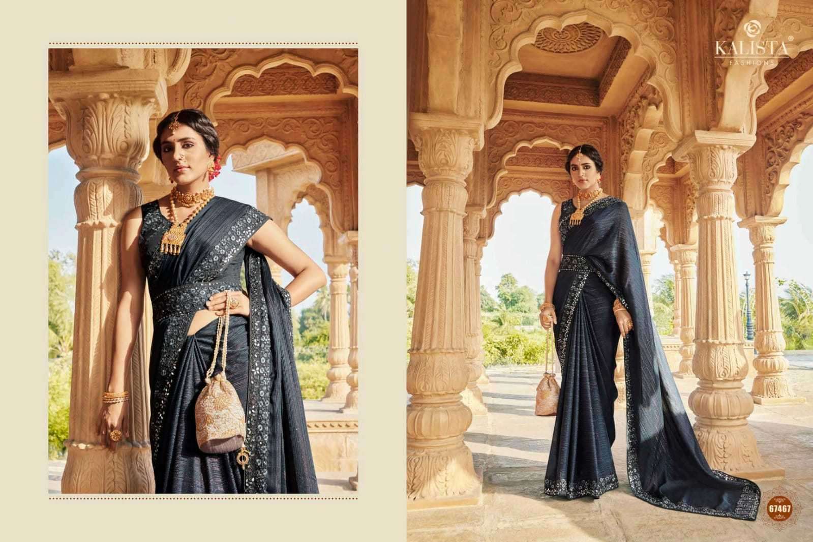 kalista fashion cindrella series 67462-67467 fancy saree