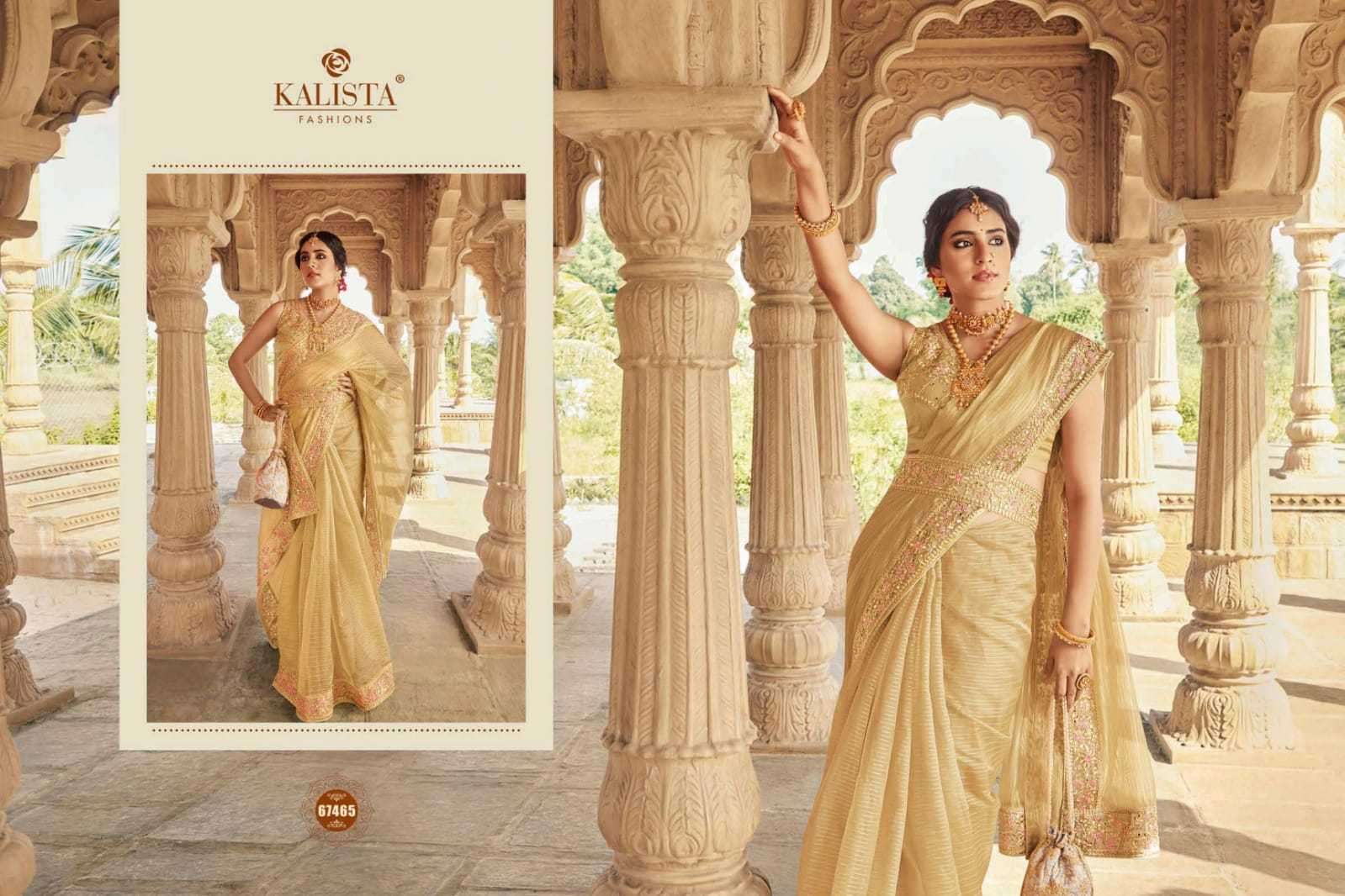 kalista fashion cindrella series 67462-67467 fancy saree