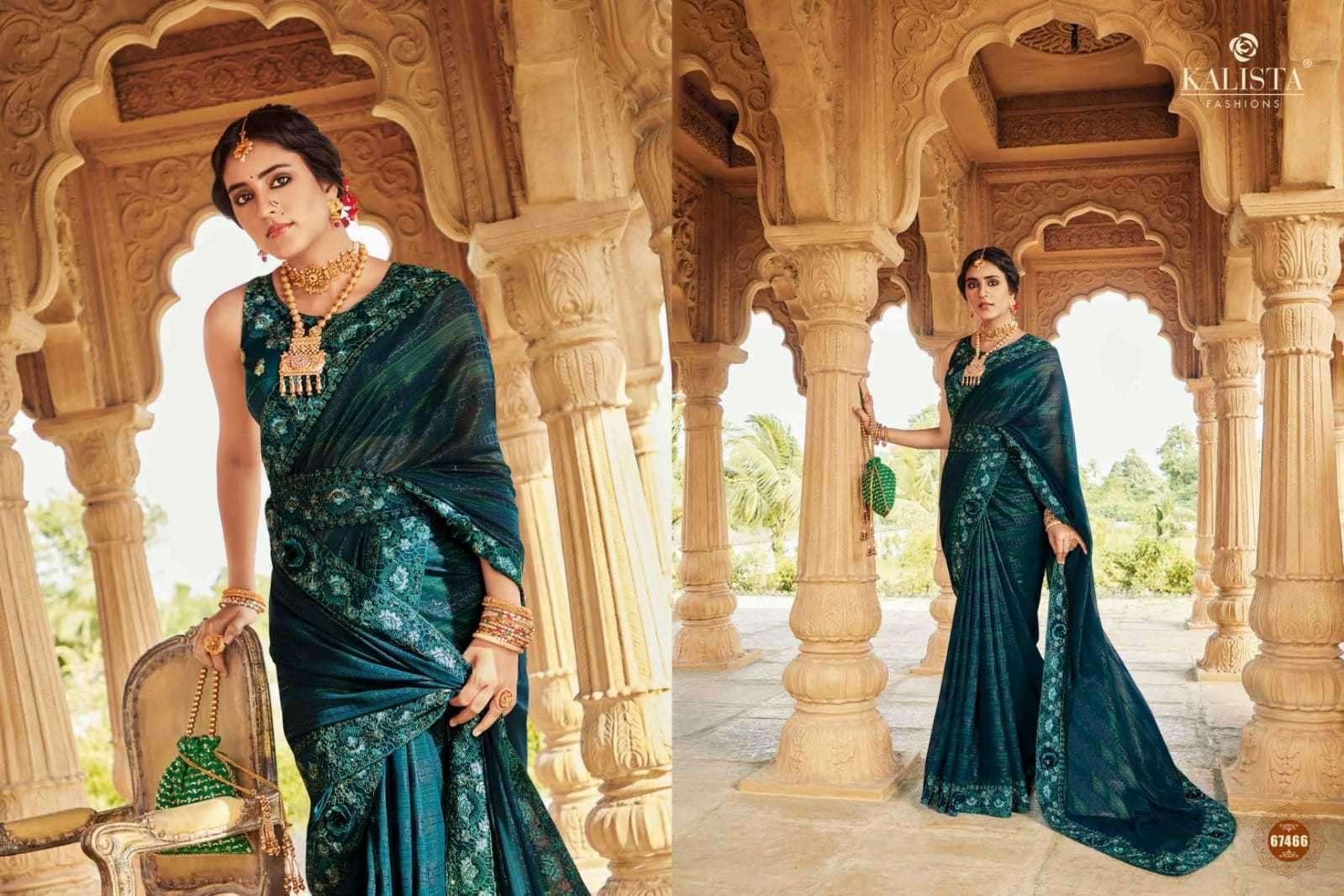 kalista fashion cindrella series 67462-67467 fancy saree