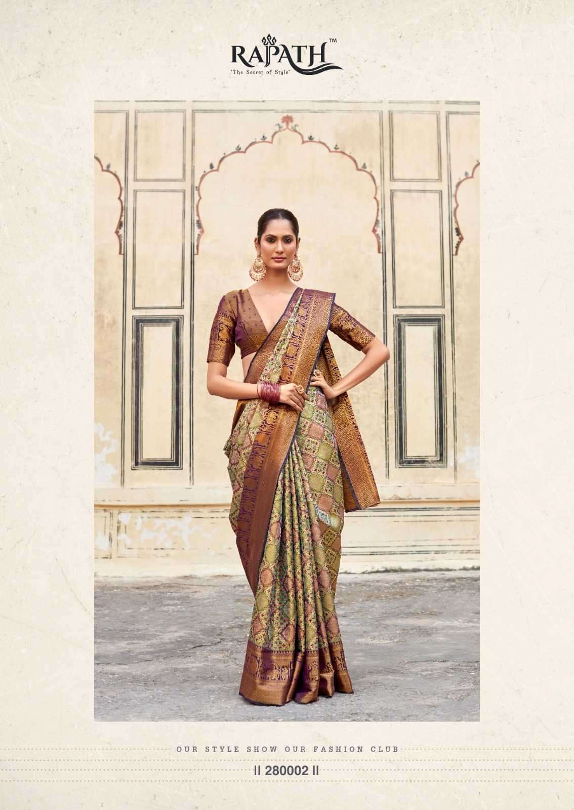 RAJPATH VARNAM SILK DHARMAVARAM SILK SAREE