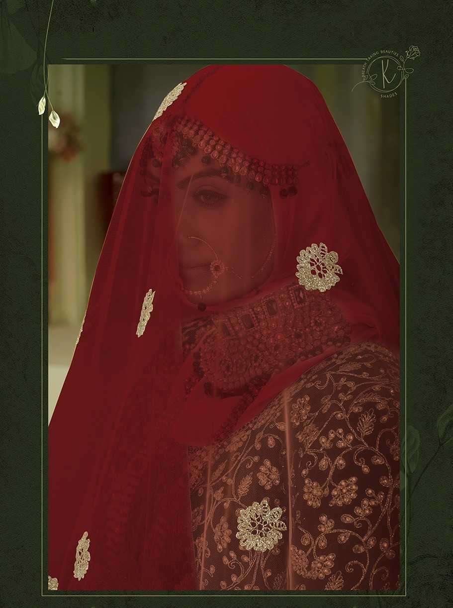 senhora peplum bridal heritage vol 8 series 2020-2021 9000 Heavy Velvet lehenga suit
