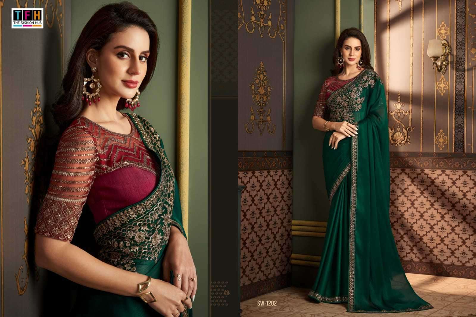 tfh sandalwood vol 12 series 1201 1218 chiffon saree 5 2024 01 05 17 06 06