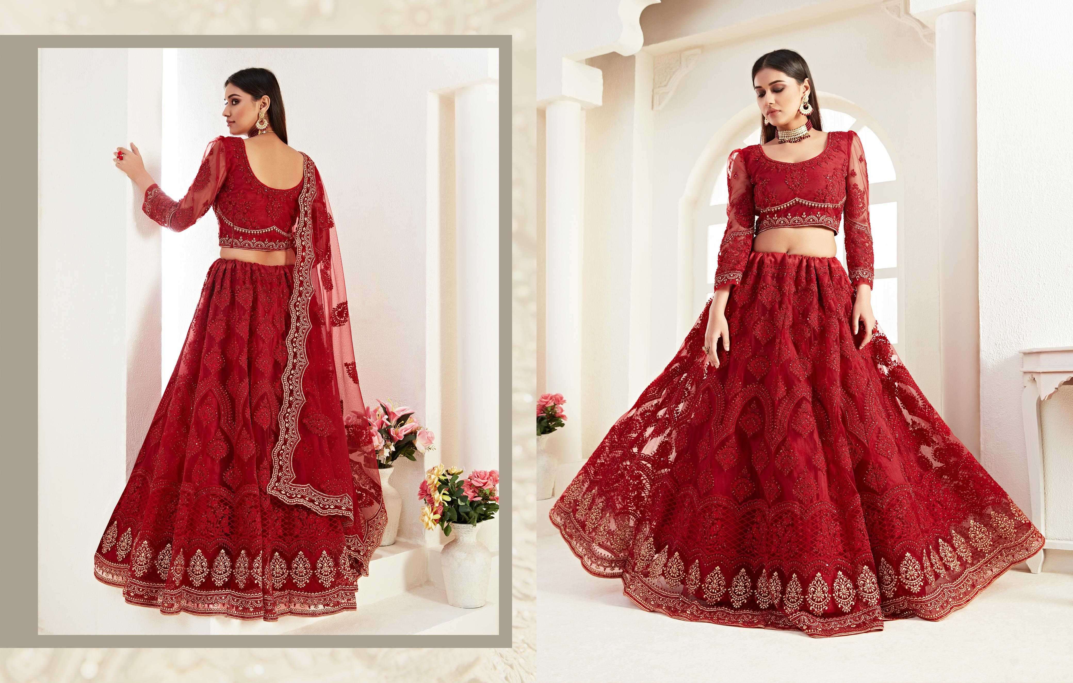 alizeh bridal heritage vol 2 1008 butterfdly net lehenga